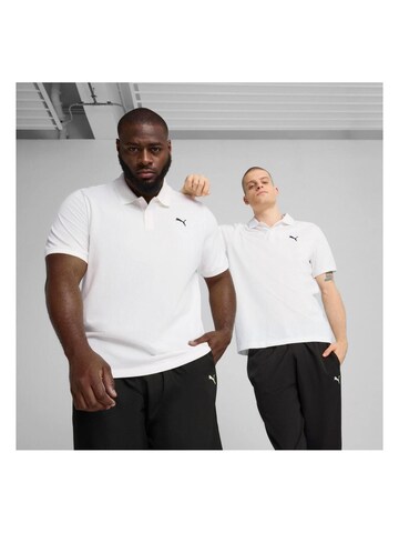 Maglietta 'Puma Ess Pique Polo' di PUMA in bianco: frontale