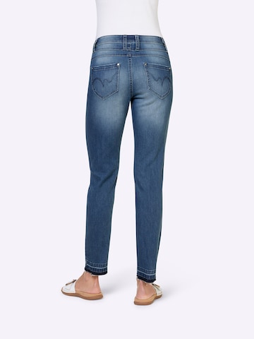 heine Slimfit Jeans in Blauw