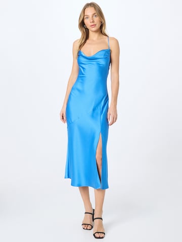 Karen Millen Cocktailjurk in Blauw: voorkant