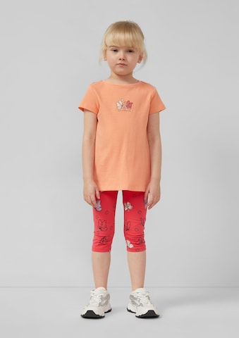 Coupe slim Leggings s.Oliver en blanc : devant