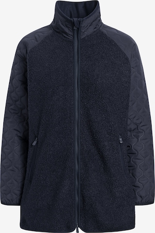 Sea Ranch Fleece Jacket 'Irina' in Blue: front