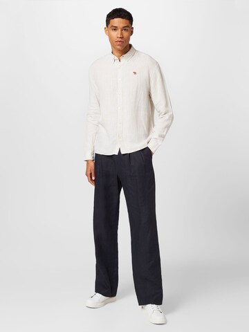 Abercrombie & Fitch Regular fit Overhemd in Wit