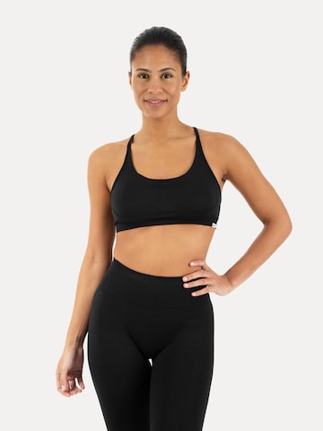 Smilodox Sporttop in Zwart: voorkant