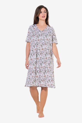 Chemise de nuit Ulla Popken en Roseau, Blanc ABOUT YOU