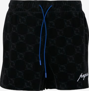 Pequs Regular Housut värissä musta: etupuoli