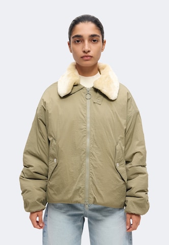 Veste mi-saison 'CAMDEN' Embassy of Bricks and Logs en vert : devant