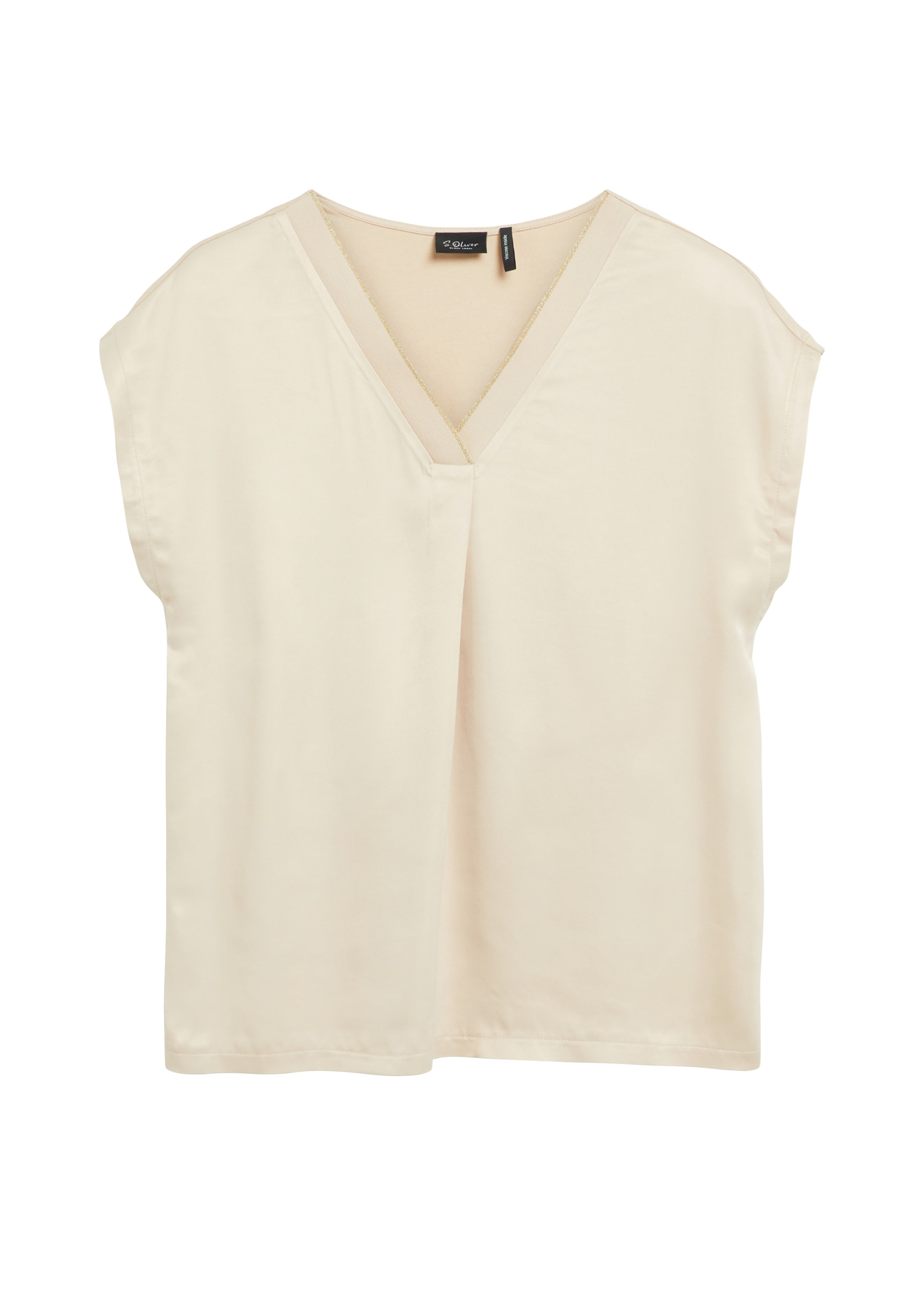 Chemisier s.Oliver en beige : devant