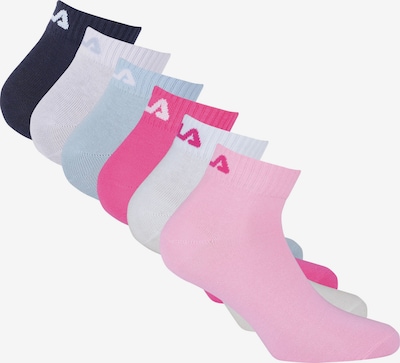 FILA Sokken in de kleur Blauw / Pink / Wit, Productweergave