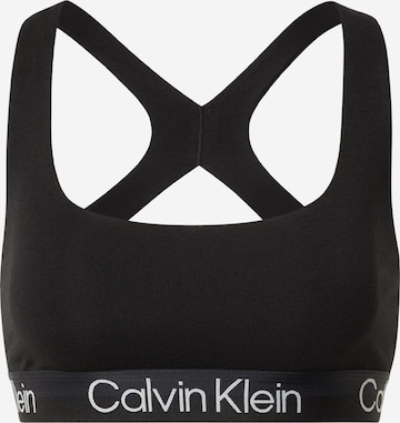 Calvin Klein Underwear Bra in Black: front