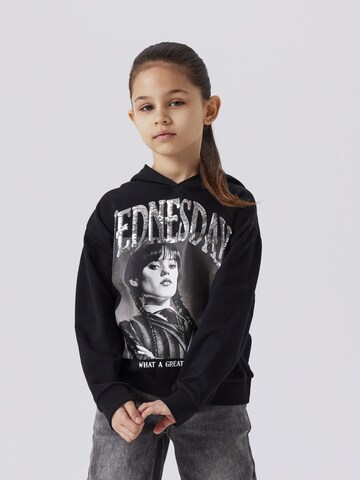 NAME IT Sweatshirt in Schwarz: Vorderseite
