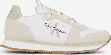 Baskets basses Calvin Klein Jeans en blanc