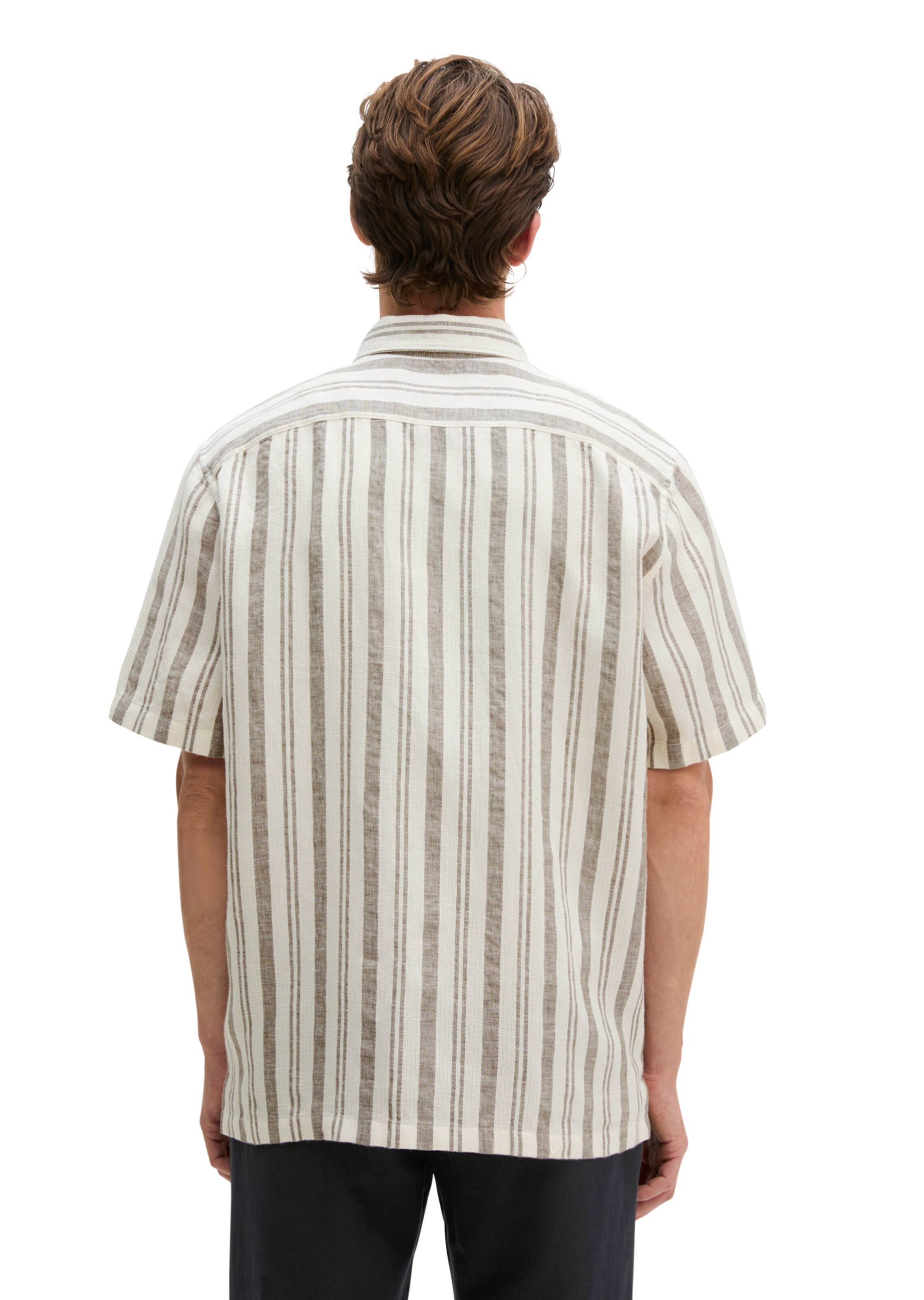 Marc O'Polo Regular fit Button Up Shirt in Grey