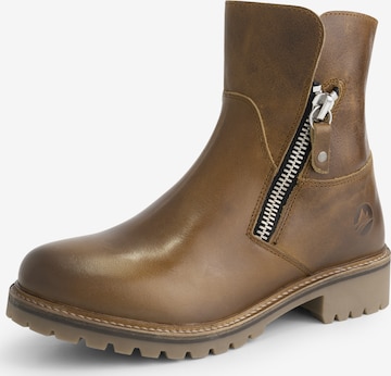 Bottines Travelin en beige : devant