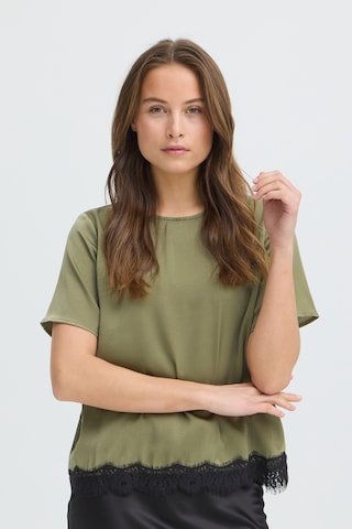 b.young - Blusa 'BYXFELICI' em verde: frente