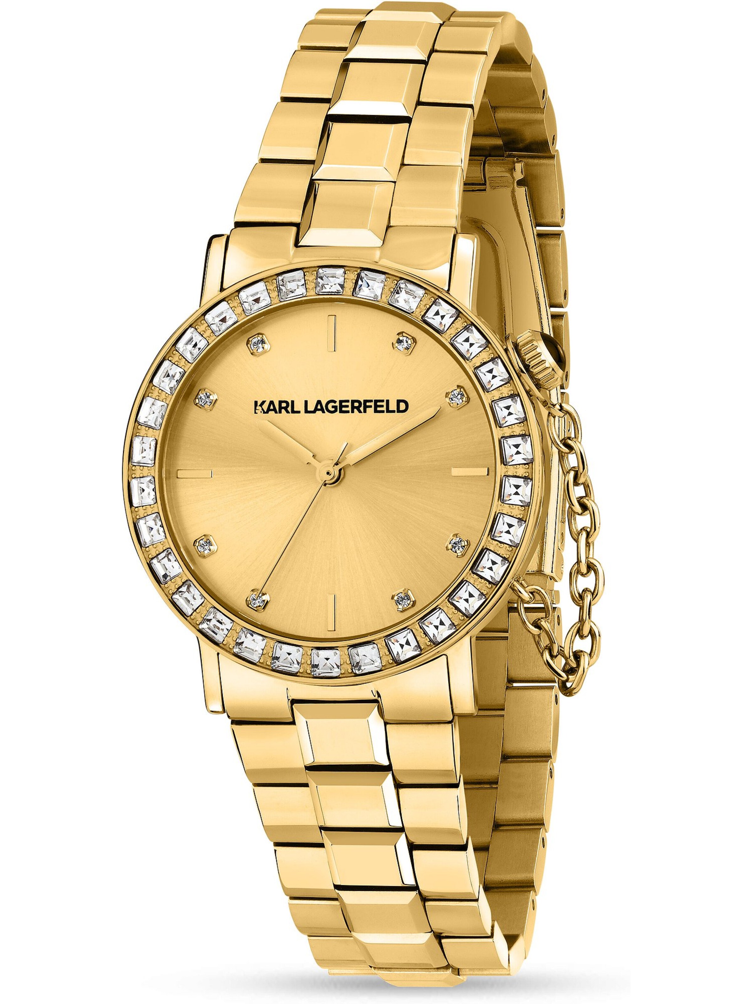 Karl Lagerfeld Uhr in Gold