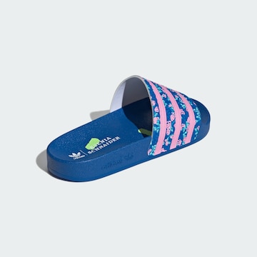 ADIDAS ORIGINALS Beach & Pool Shoes ' Adilette' in Blue