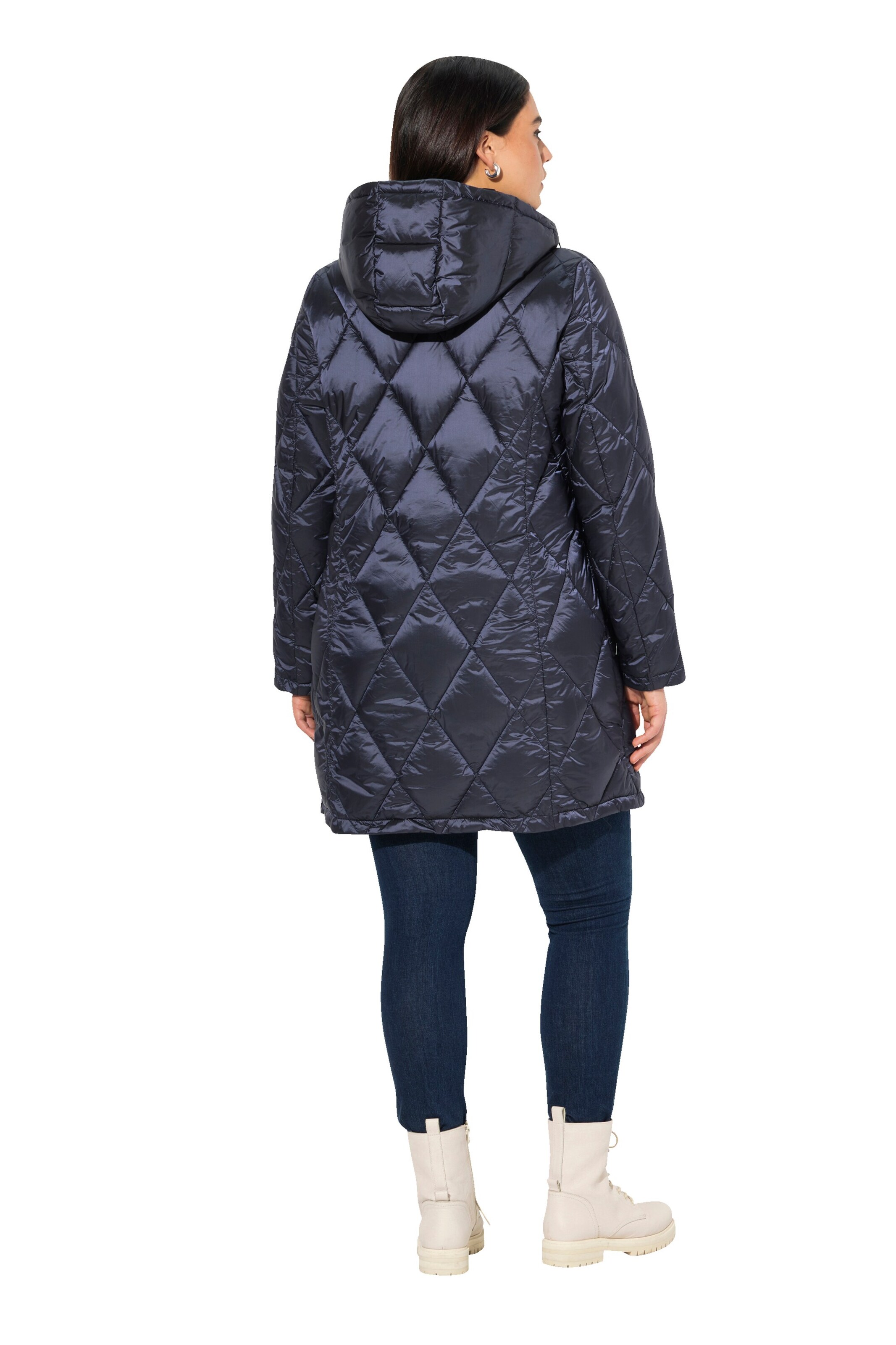 Ulla Popken Tussenjas in Blauw