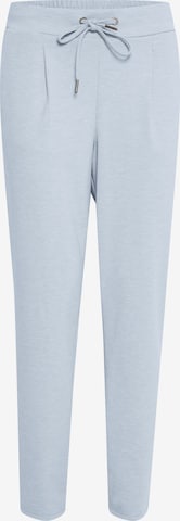 b.young Pleat-front trousers in Blue: front