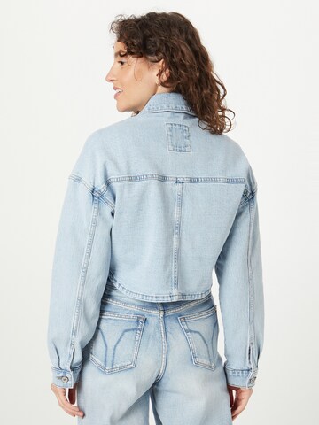 Abercrombie & Fitch Between-Season Jacket in Blue