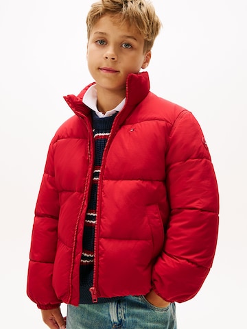 Veste mi-saison TOMMY HILFIGER en rouge