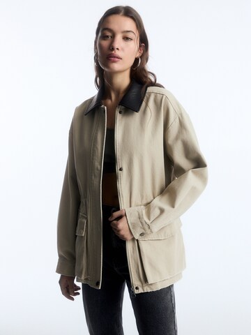 Pull&Bear Prechodná bunda - Béžová: predná strana
