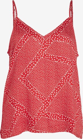 Camicia da donna 'NISJA' di VILA in rosso: frontale