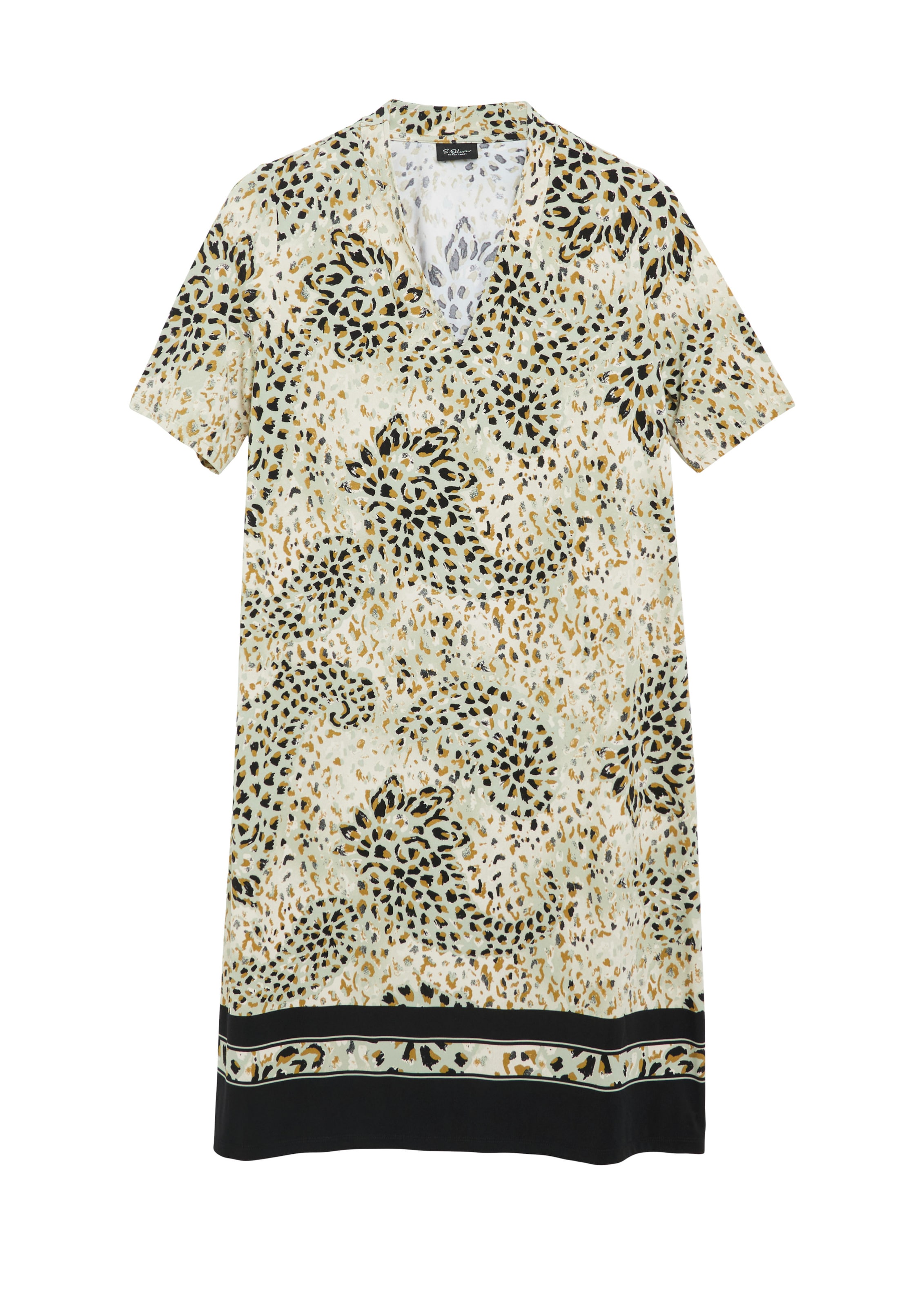 s.Oliver Dress in Beige: front