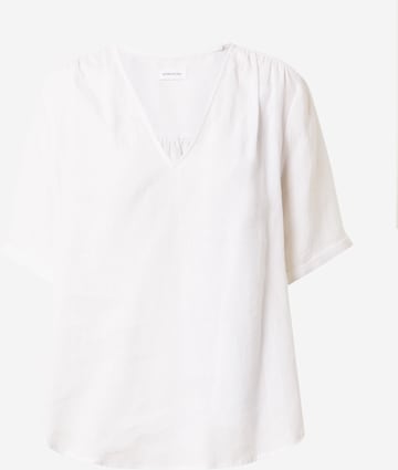 SEIDENSTICKER - Blusa em branco: frente