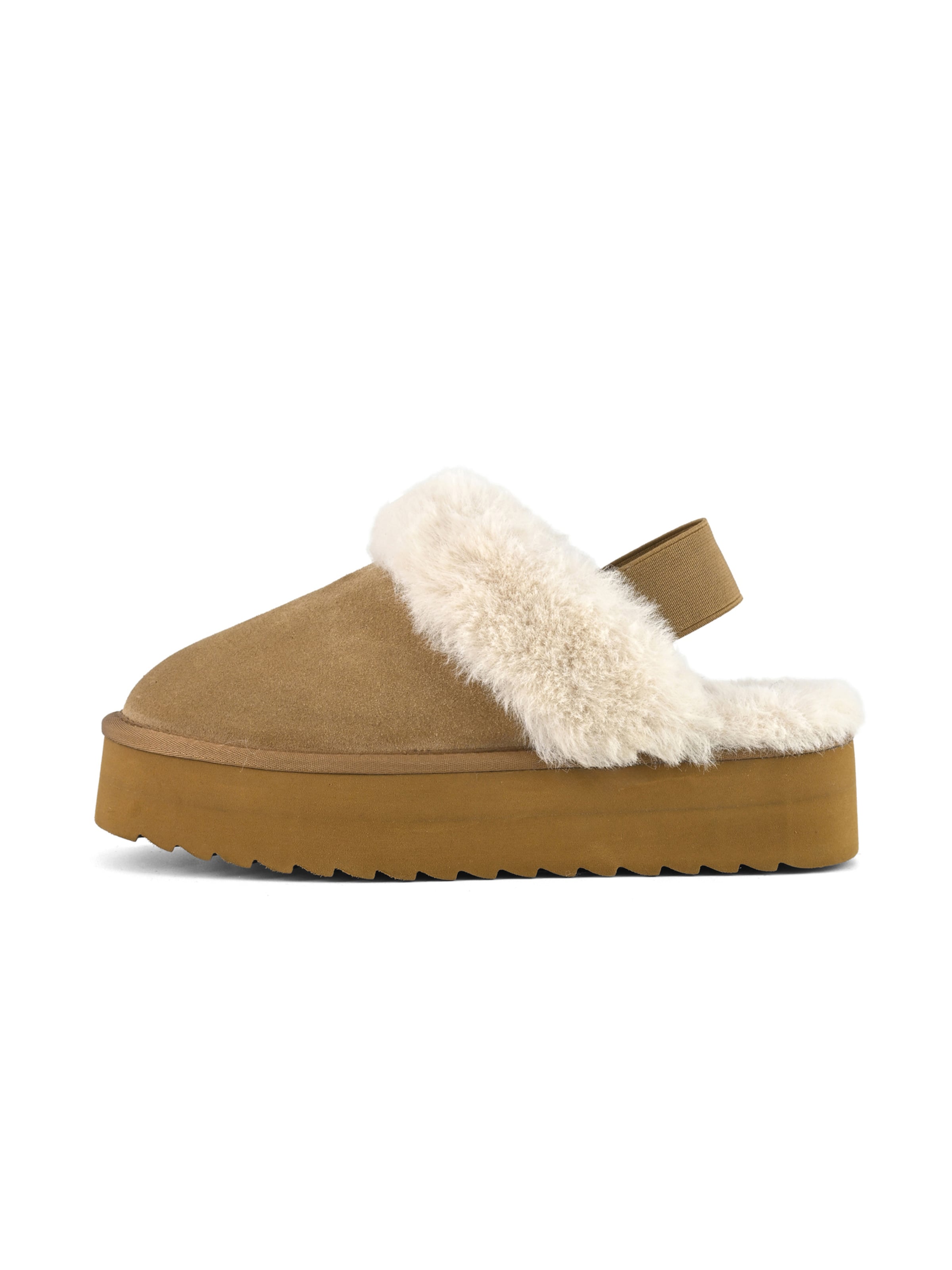 Zoccoletto di COLORS OF CALIFORNIA in marrone: lato