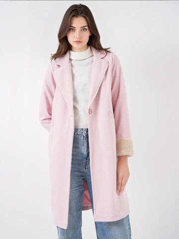 Bigdart Tussenmantel in Roze: voorkant