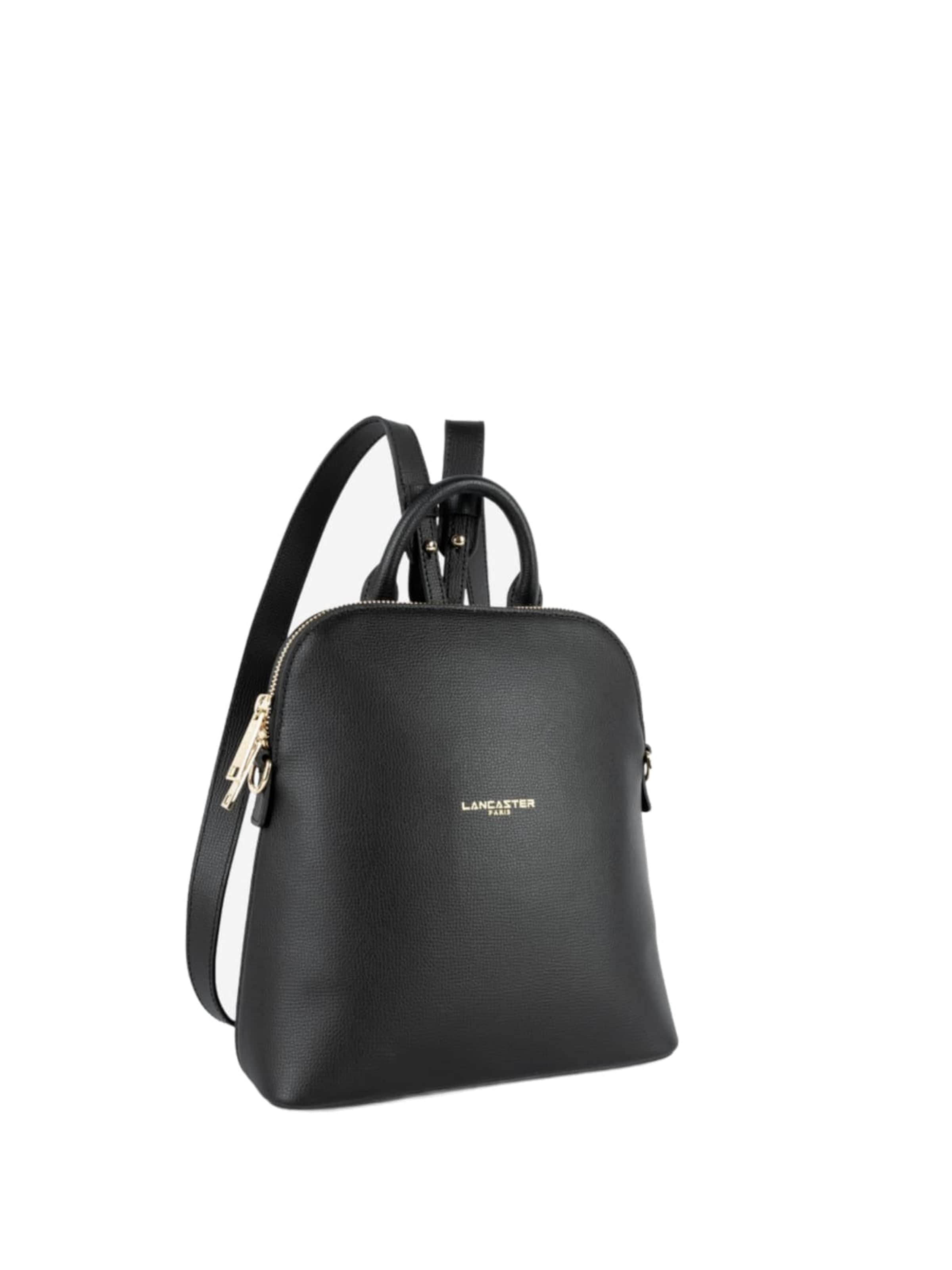 LANCASTER Paris Ryggsäck 'Lancaster Sac à dos Zippé Sierra Jia Noir' i svart
