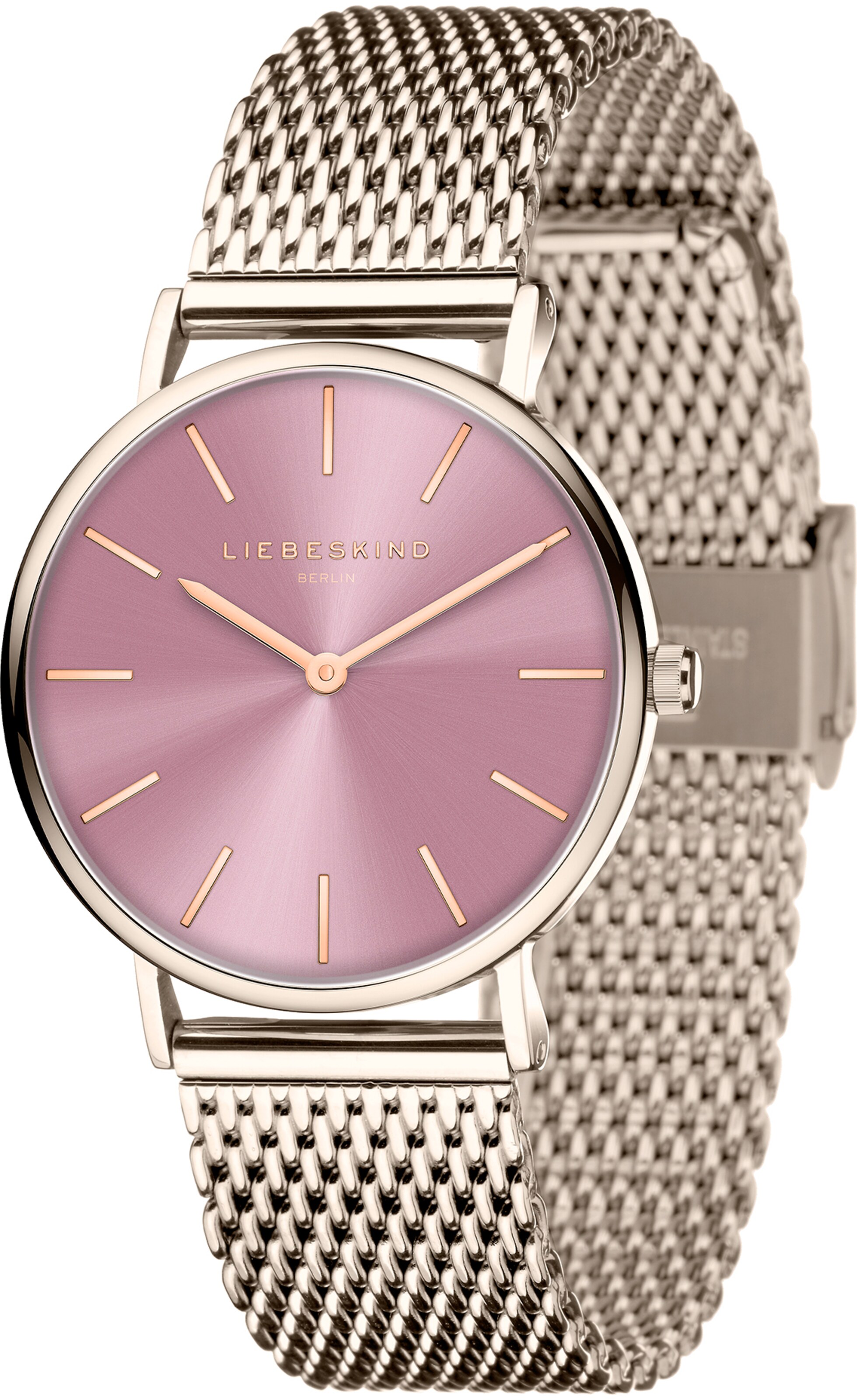 Liebeskind Berlin Analoog horloge in Roze