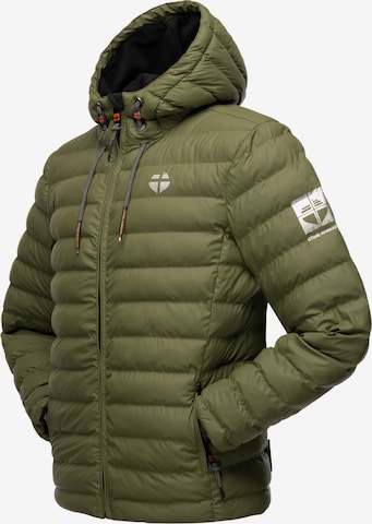 Veste d’hiver 'Zaharoo' STONE HARBOUR en vert