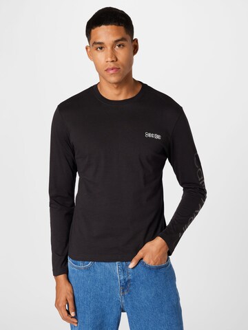 Calvin Klein Koszulka w kolorze czarny: przód