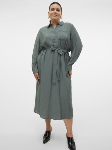 Vero Moda Curve Kjole 'JOSIE' i grøn