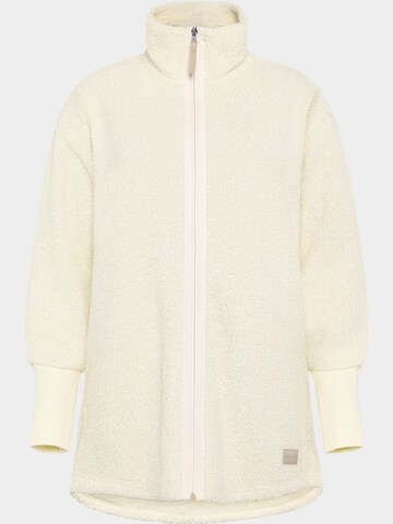 Didriksons Fleecejacke 'Tola' in Weiß: Vorderseite