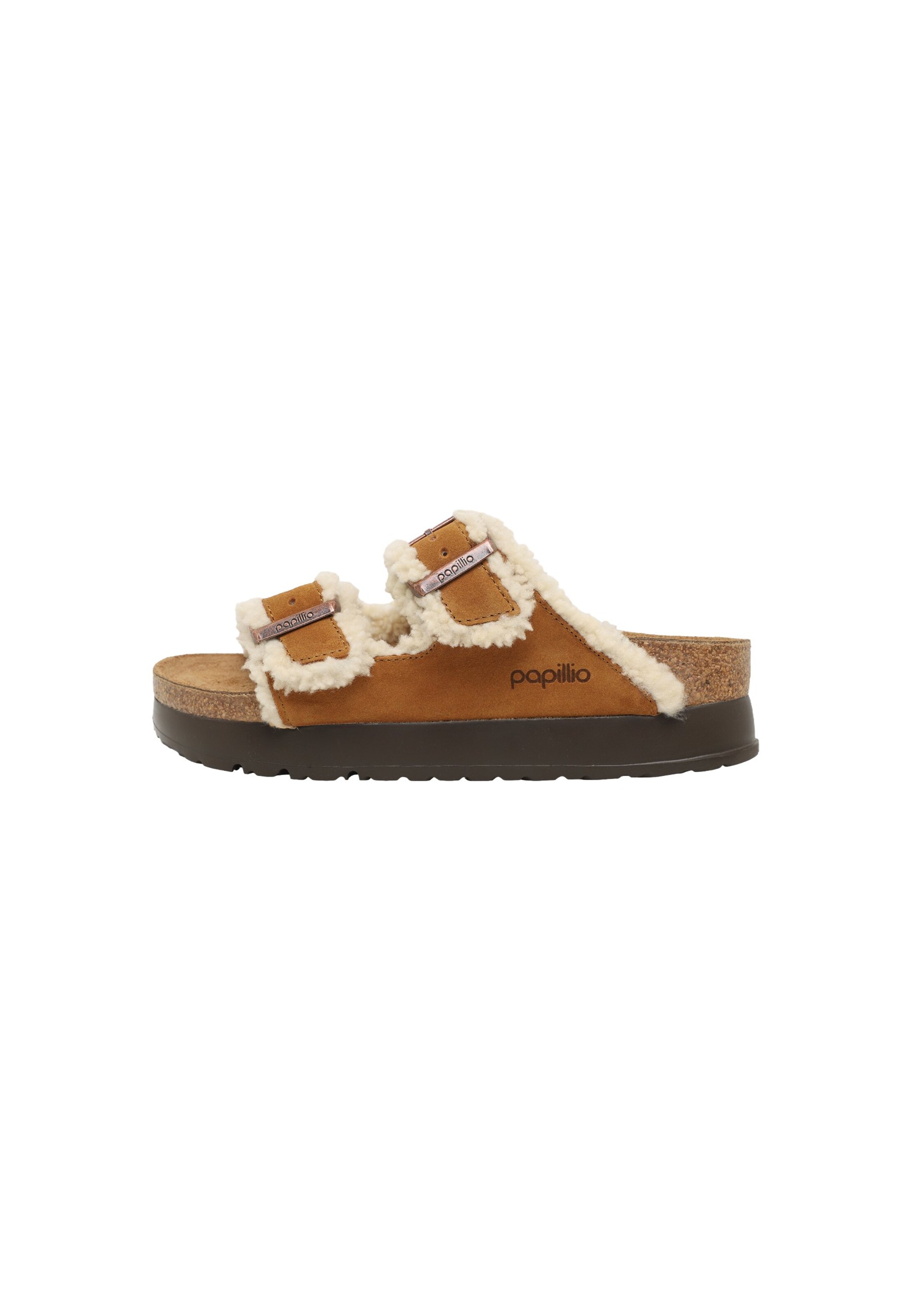 BIRKENSTOCK Pantofle 'Arizona' – hnědá: přední strana