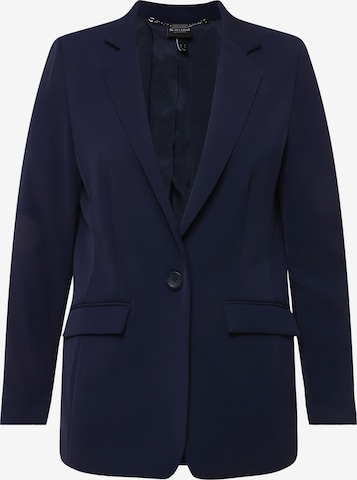 Blazer Ulla Popken en bleu : devant