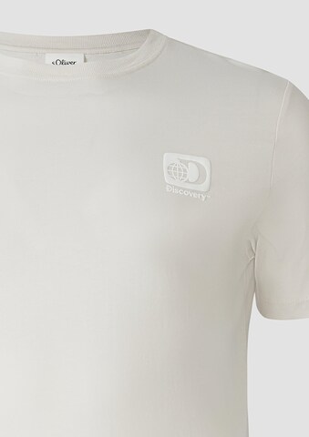 T-Shirt s.Oliver en blanc