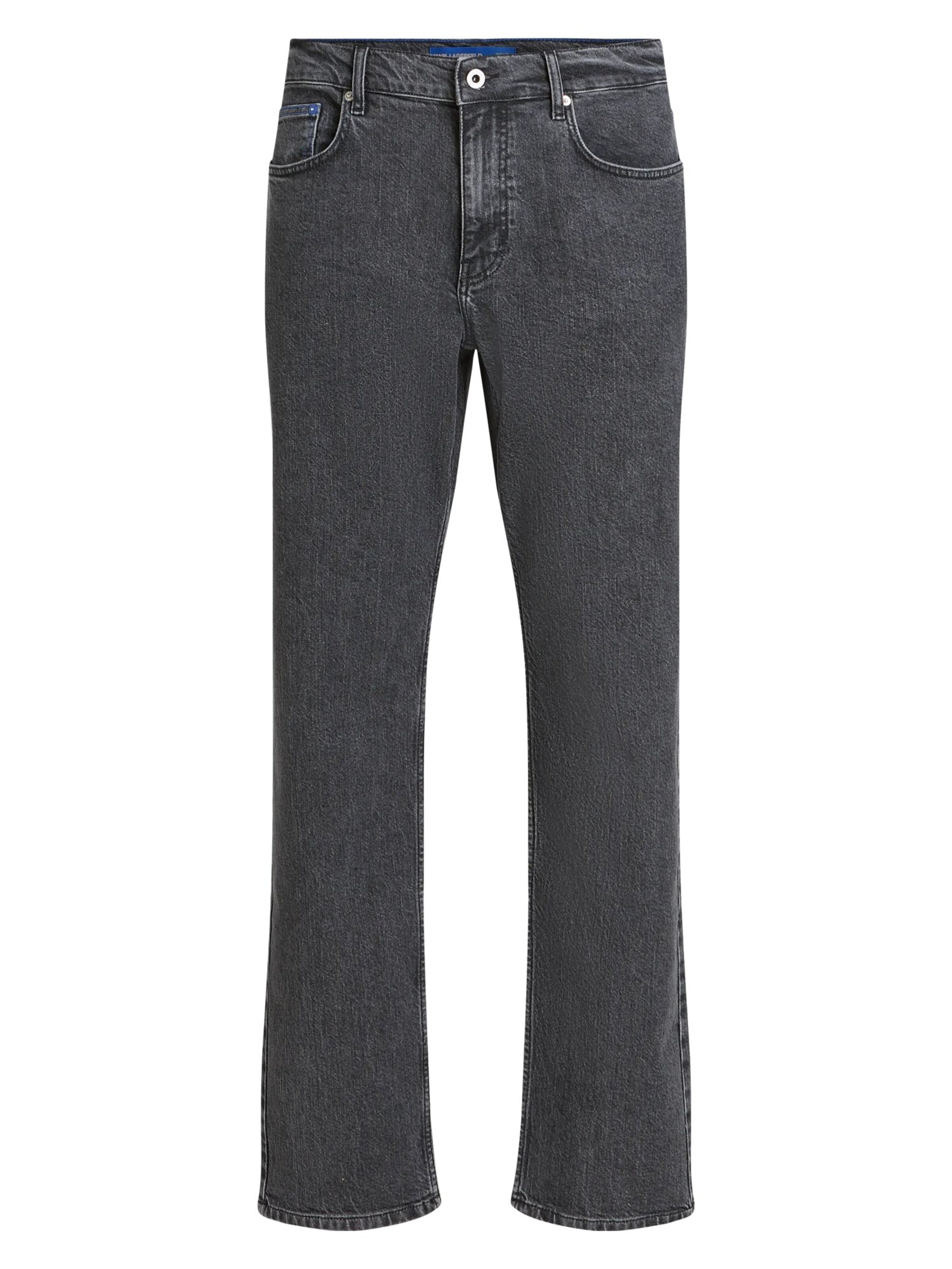 KARL LAGERFELD JEANS Szabványos Farmer - fekete: elől