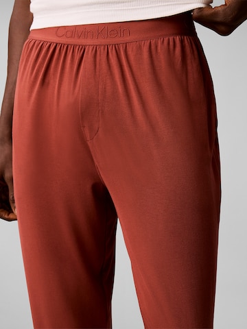 Calvin Klein Pyjamahose in Rot