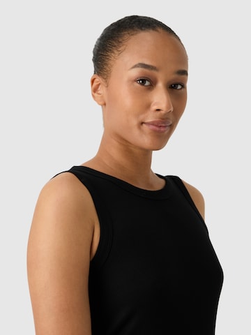 Les Lunes Shirt body 'Chloee' in Zwart