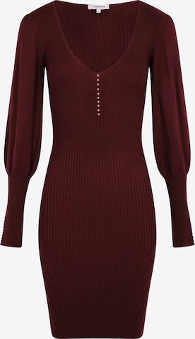 Morgan Knitted dress in Red: front