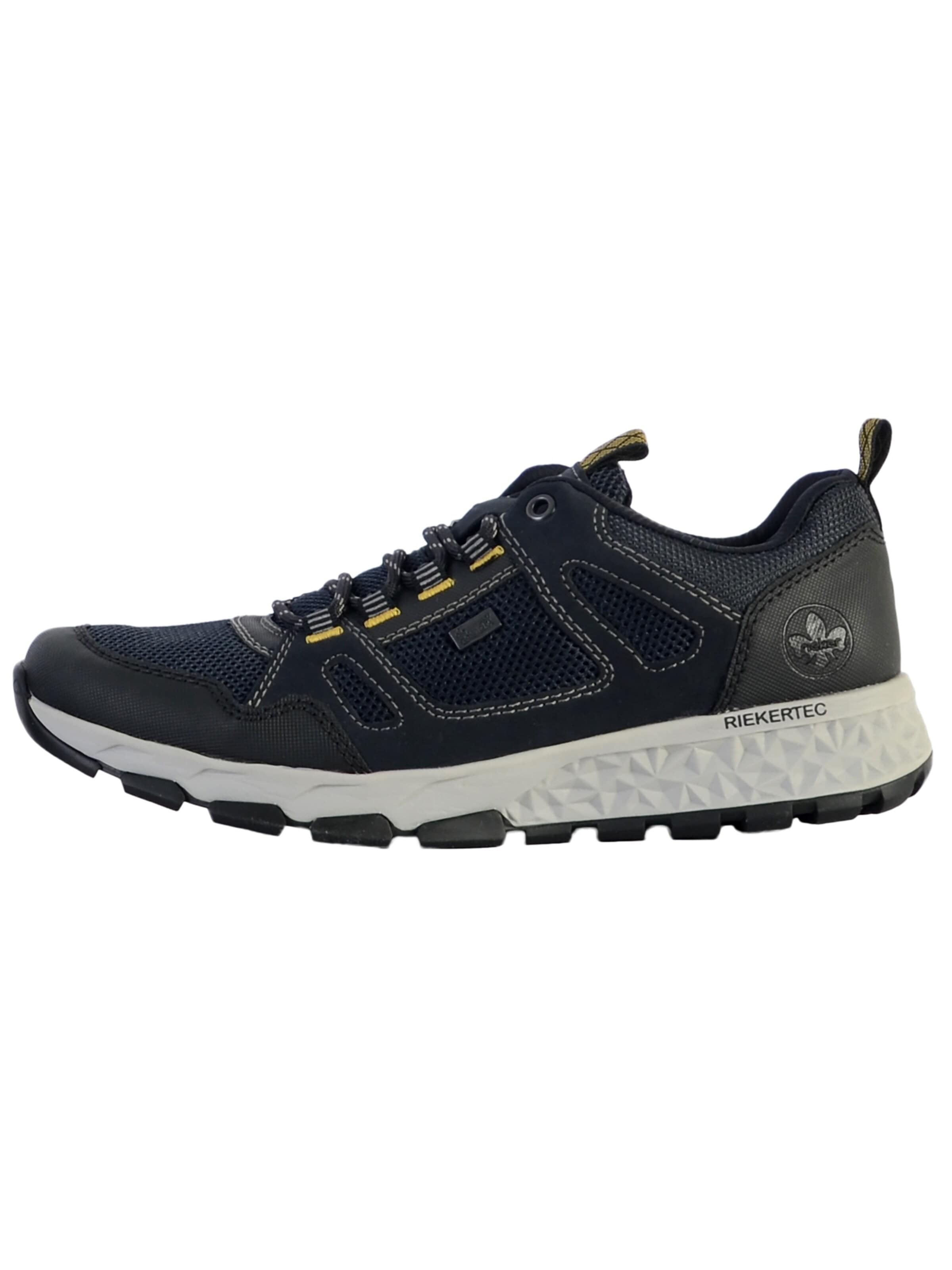 Rieker Sportieve veterschoen in Blauw: voorkant
