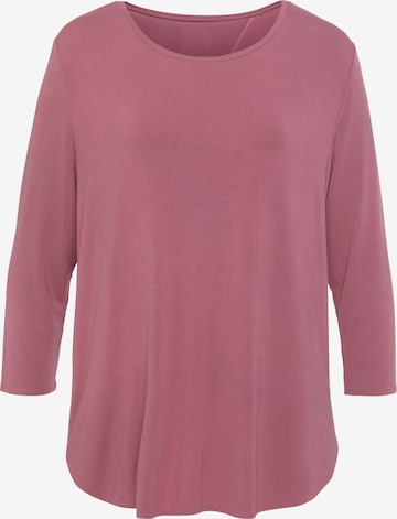 LASCANA Shirt in Purple: front