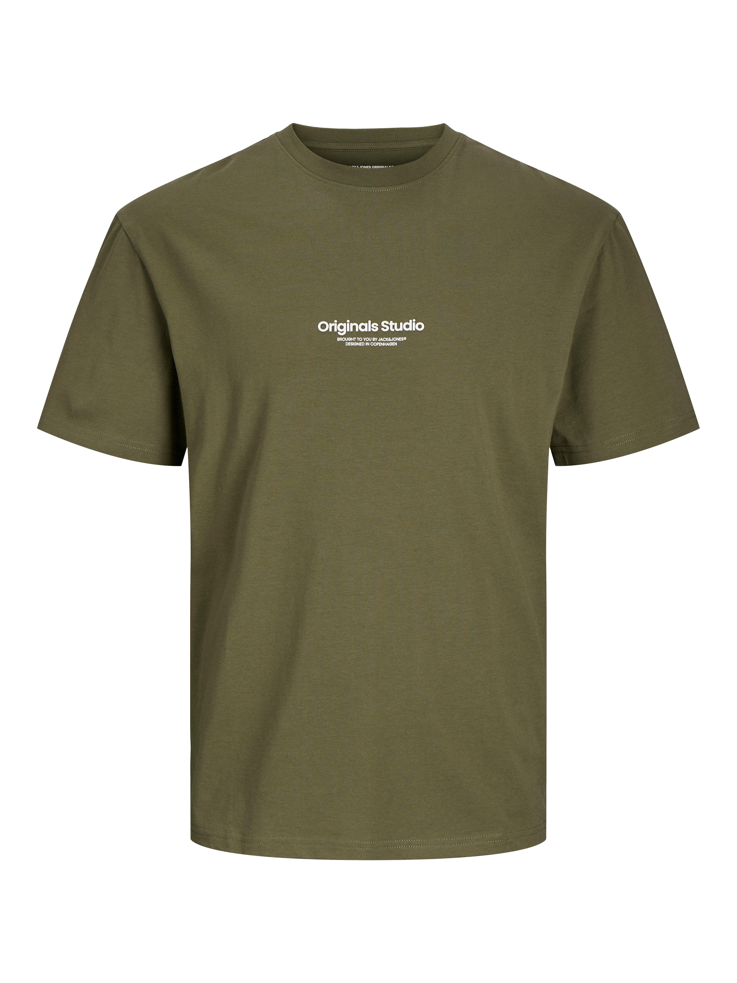 T-Shirt 'JORVesterbro' JACK & JONES en vert : devant