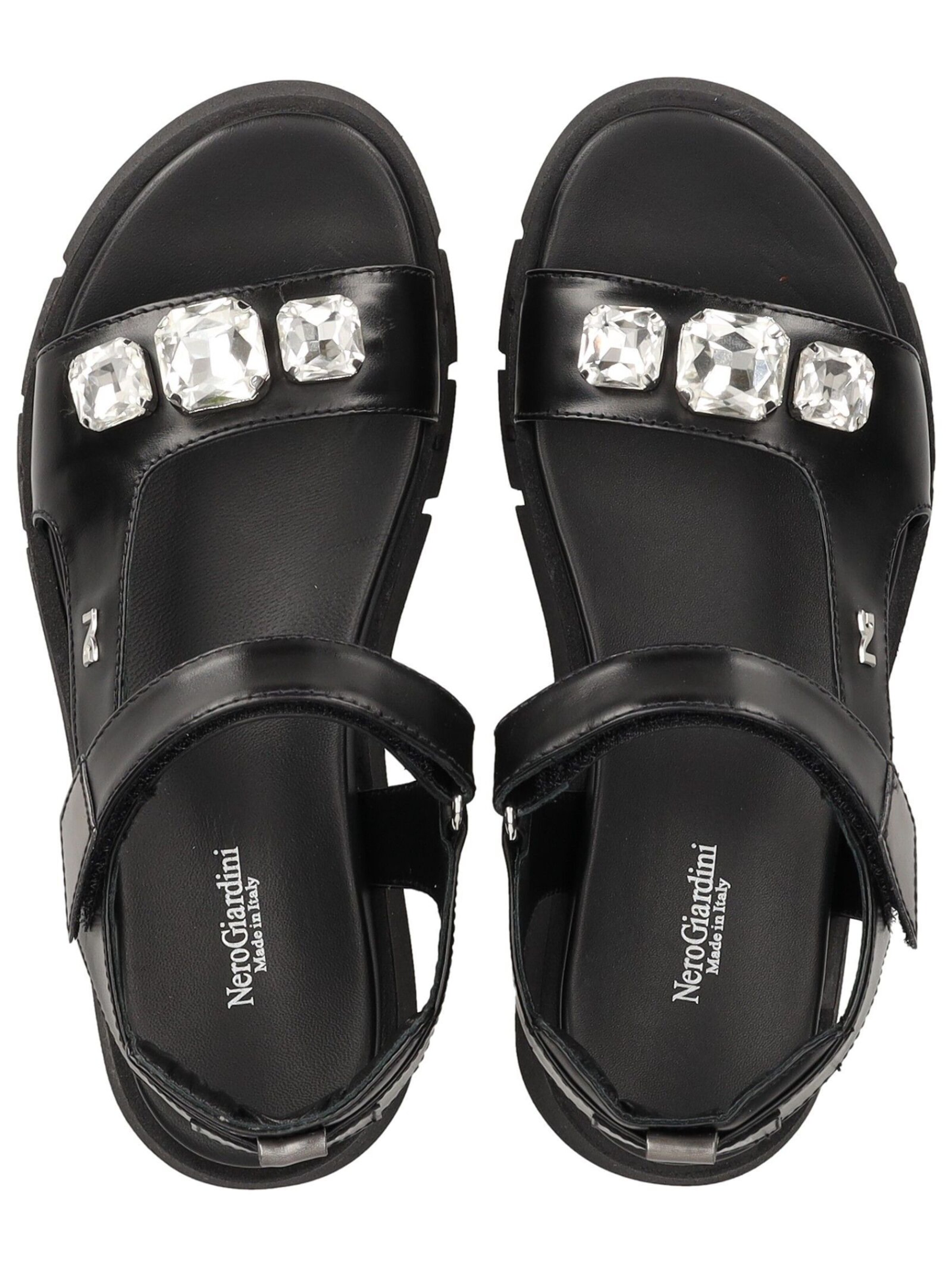 Sandales Nero Giardini en noir