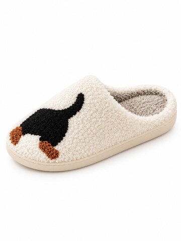 NEXORA Slippers 'Dackel' in Beige