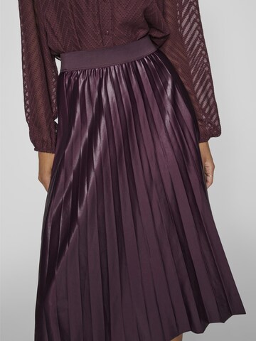 VILA Skirt in Purple