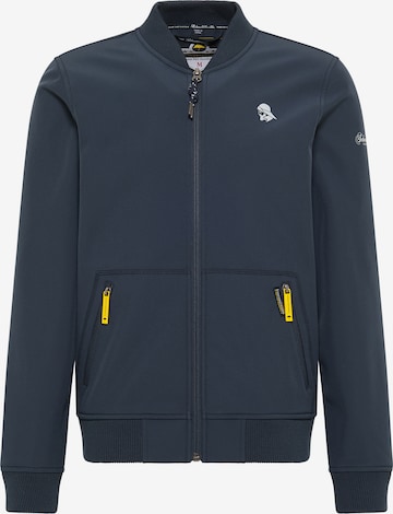 Schmuddelwedda Between-season jacket 'Albee' in Blue: front